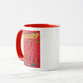 MARVIN THE MARTIAN™ Retro Invasion aus Mars Comic Tasse (Vorderseite Links)
