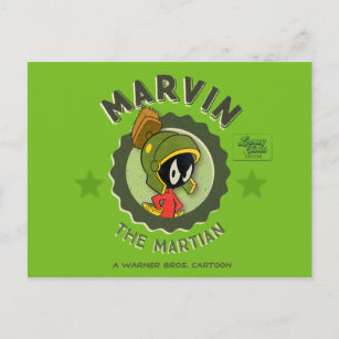 MARVIN THE MARTIAN™ Retro Lobby Card Postkarte