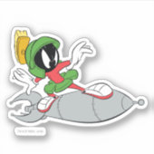 MARVIN THE MARTIAN™ Riding Aufkleber (Vorderseite)