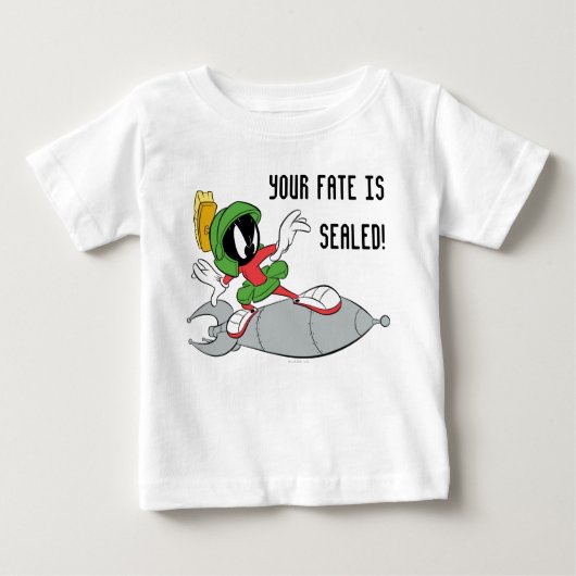 MARVIN THE MARTIAN™ Riding Baby T-shirt (Vorderseite)