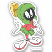 MARVIN THE MARTIAN™ Shrug Aufkleber (Vorderseite)