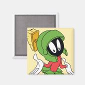 MARVIN THE MARTIAN™ Shrug Magnet (Vorderseite/Rückseite)
