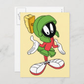MARVIN THE MARTIAN™ Shrug Postkarte (Vorne/Hinten)