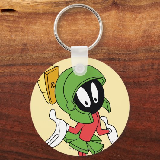MARVIN THE MARTIAN™ Shrug Schlüsselanhänger (Vorderseite)
