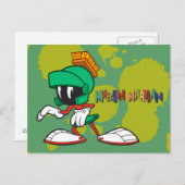 MARVIN THE MARTIAN™ Sneaking Postkarte (Vorne/Hinten)