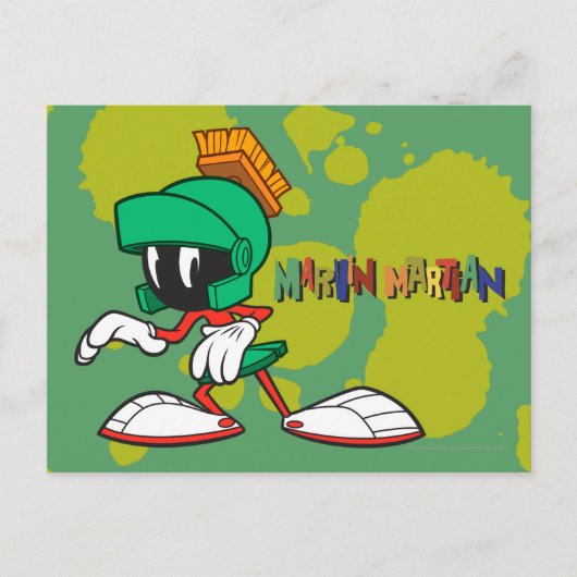 MARVIN THE MARTIAN™ Sneaking Postkarte (Vorderseite)