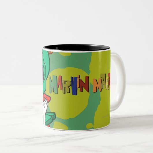 MARVIN THE MARTIAN™ Sneaking Zweifarbige Tasse (VorderseiteRechts)