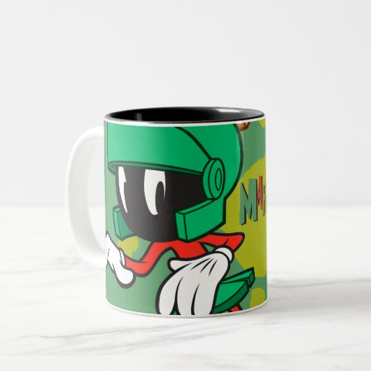 MARVIN THE MARTIAN™ Sneaking Zweifarbige Tasse (Vorderseite Links)