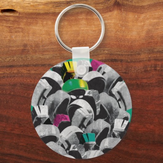 MARVIN THE MARTIAN™ Stacks Schlüsselanhänger (Vorderseite)