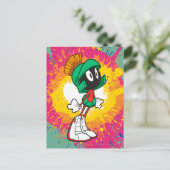 MARVIN THE MARTIAN™ Stehend auf Heelsen Postkarte (Stehend Vorderseite)
