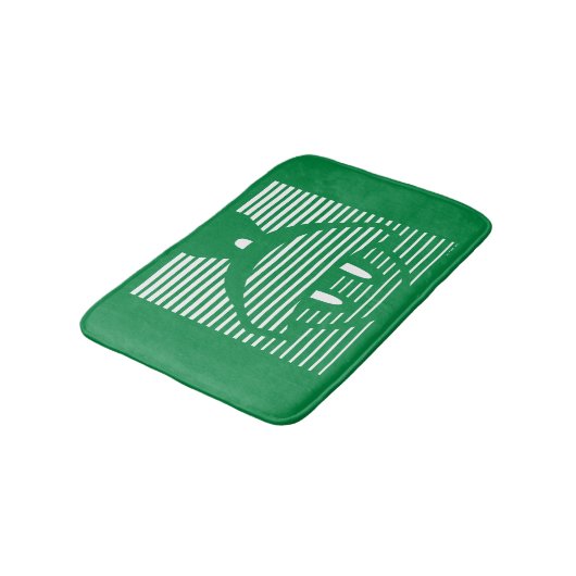 MARVIN THE MARTIAN™ Strike Icon Badematte (Schrägansicht)