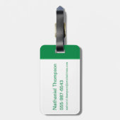 MARVIN THE MARTIAN™ Strike Icon Gepäckanhänger (Rückseite vertikal)