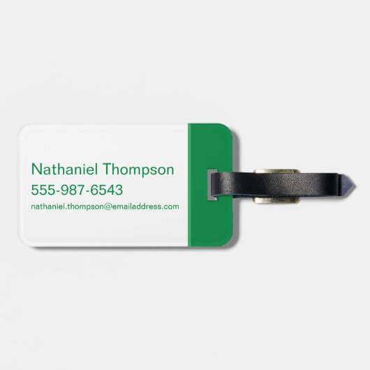 MARVIN THE MARTIAN™ Strike Icon Gepäckanhänger (Rückseite horizontal)