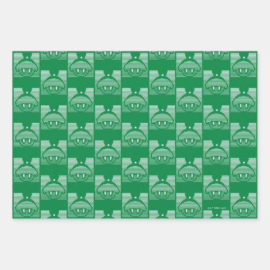 MARVIN THE MARTIAN™ Strike Icon Geschenkpapier Set (Vorderseite 3)