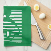 MARVIN THE MARTIAN™ Strike Icon Geschirrtuch (Viertel Falte)