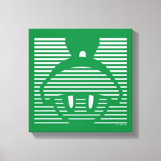 MARVIN THE MARTIAN™ Strike Icon Leinwanddruck (Vorderseite)