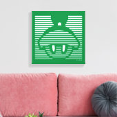 MARVIN THE MARTIAN™ Strike Icon Leinwanddruck (Insitu (Wohnzimmer))