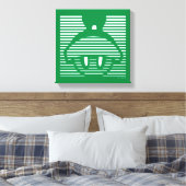 MARVIN THE MARTIAN™ Strike Icon Leinwanddruck (Insitu (Schlafzimmer))