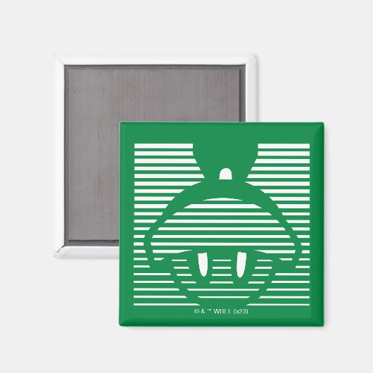 MARVIN THE MARTIAN™ Strike Icon Magnet (Vorderseite/Rückseite)