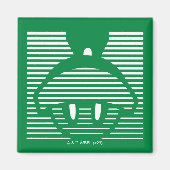MARVIN THE MARTIAN™ Strike Icon Magnet (Vorne)