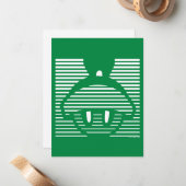 MARVIN THE MARTIAN™ Strike Icon Mitteilungskarte (Vorderseite/Rückseite Beispiel)