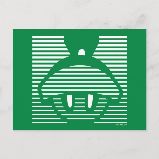 MARVIN THE MARTIAN™ Strike Icon Postkarte (Vorderseite)