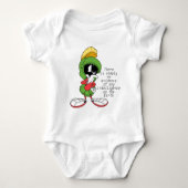 MARVIN THE MARTIAN™ Thinking Baby Strampler (Vorderseite)
