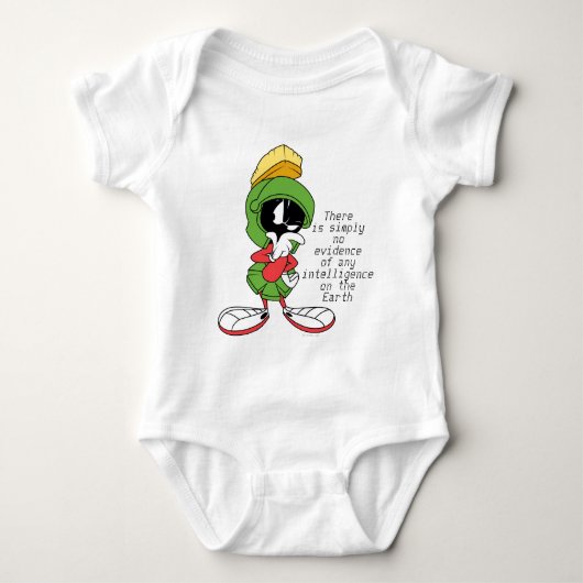 MARVIN THE MARTIAN™ Thinking Baby Strampler (Vorderseite)