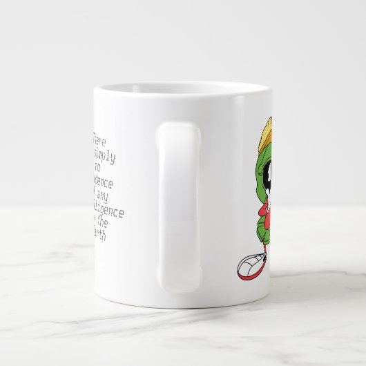 MARVIN THE MARTIAN™ Thinking Jumbo-Tasse (Rückseite)