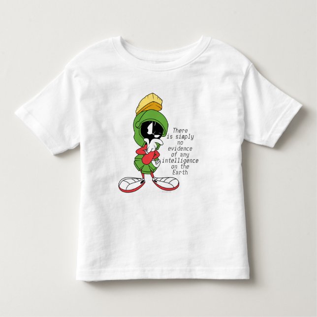 MARVIN THE MARTIAN™ Thinking Kleinkind T-shirt (Vorderseite)