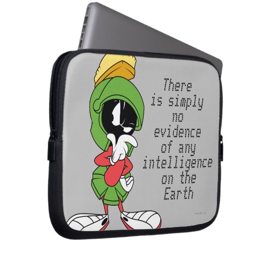 MARVIN THE MARTIAN™ Thinking Laptopschutzhülle (Vorne Rechts)