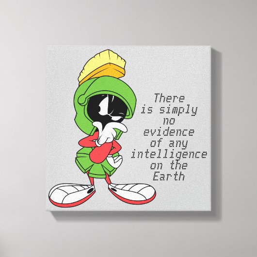 MARVIN THE MARTIAN™ Thinking Leinwanddruck (Vorderseite)
