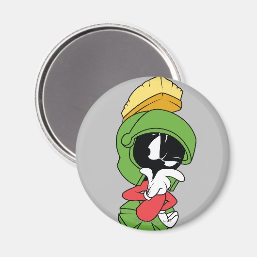 MARVIN THE MARTIAN™ Thinking Magnet (Vorderseite/Rückseite)