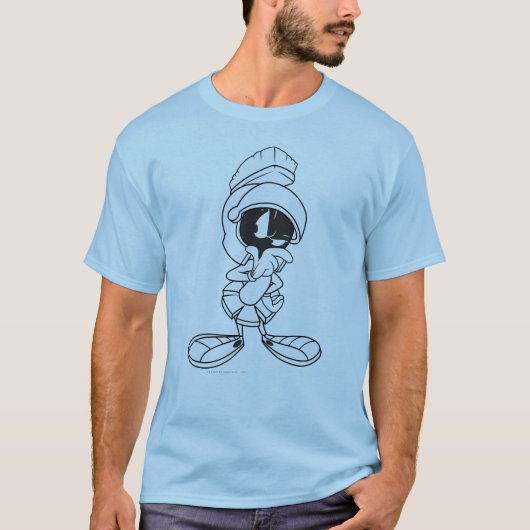 MARVIN THE MARTIAN™ Thinking T-Shirt (Vorderseite)