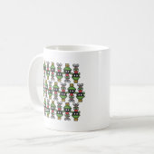 MARVIN THE MARTIAN™ Tiling Muster Kaffeetasse (Vorderseite Links)