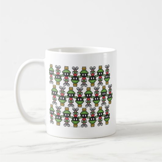 MARVIN THE MARTIAN™ Tiling Muster Kaffeetasse (Links)