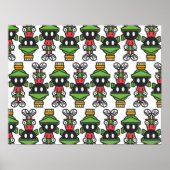 MARVIN THE MARTIAN™ Tiling Muster Poster (Vorne)