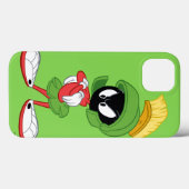 MARVIN THE MARTIAN™| Überkreuzte Waffen Case-Mate iPhone Hülle (Rückseite (Horizontal))