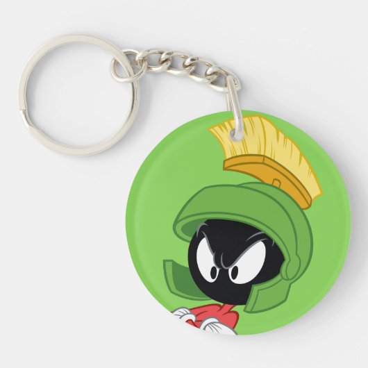 MARVIN THE MARTIAN™| Überkreuzte Waffen Schlüsselanhänger (Vorderseite)