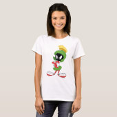 MARVIN THE MARTIAN™| Überkreuzte Waffen T-Shirt (Vorne ganz)