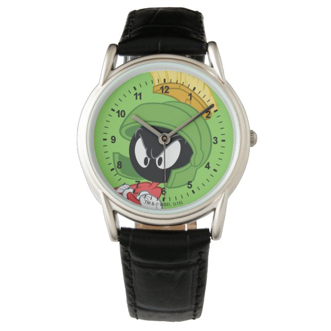 MARVIN THE MARTIAN™ | Überquerte Waffen Armbanduhr (Vorderseite)