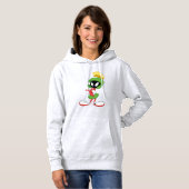 MARVIN THE MARTIAN™ | Überquerte Waffen Hoodie (Vorne ganz)