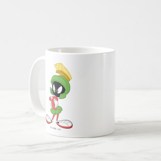 MARVIN THE MARTIAN™ | Überquerte Waffen Kaffeetasse (Vorderseite Links)