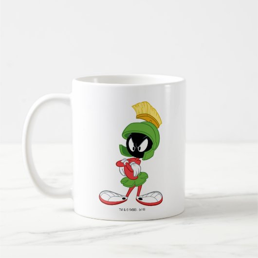 MARVIN THE MARTIAN™ | Überquerte Waffen Kaffeetasse (Links)