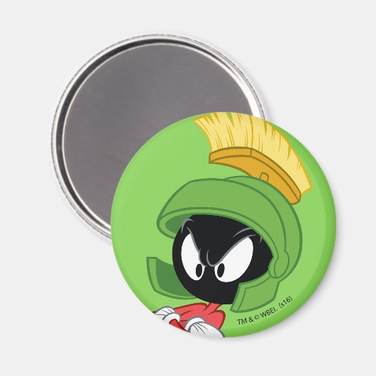 MARVIN THE MARTIAN™ | Überquerte Waffen Magnet (Vorderseite/Rückseite)