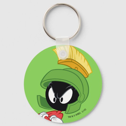MARVIN THE MARTIAN™ | Überquerte Waffen Schlüsselanhänger (Vorderseite)