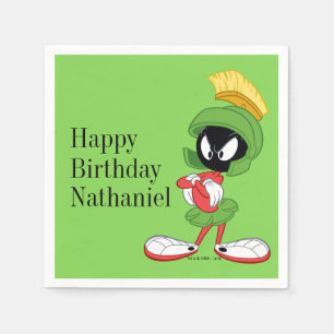 MARVIN THE MARTIAN™   Überquerte Waffen Serviette