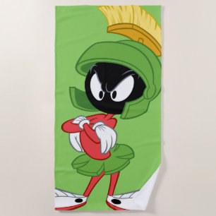 MARVIN THE MARTIAN™   Überquerte Waffen Strandtuch
