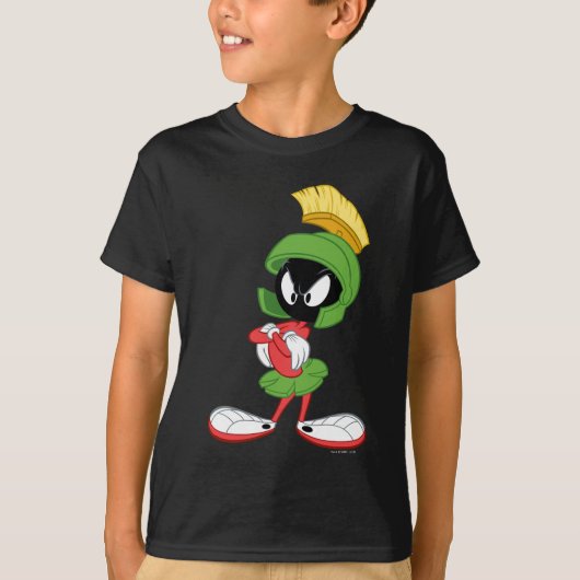 MARVIN THE MARTIAN™ | Überquerte Waffen T-Shirt (Vorderseite)