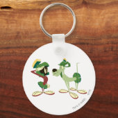 MARVIN THE MARTIAN™ und K-9 2 Schlüsselanhänger (Vorderseite)